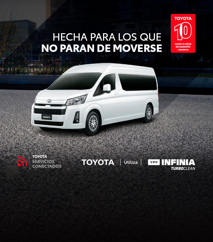 Hiace Commuter - Banner Desk