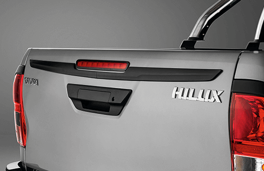 Aplique preto fosco da tampa da caçamba